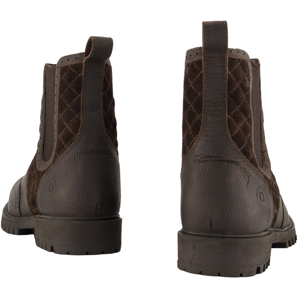 2026 Dublin Unisex Yukon Quilted Short Boots 1031318 - Dark Brown